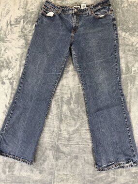 Levis Womens Bootcut Jeans Size 22W Medium Classic Blue Denim